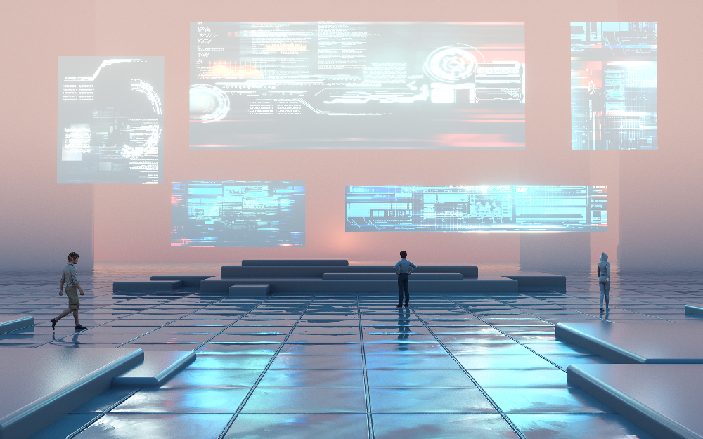 展示空間設備の導入および運用